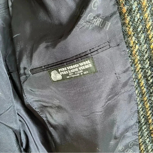 Nino Cerutti pure virgin wool jacket blazer  sport coat size 40R - Picture 6 of 8